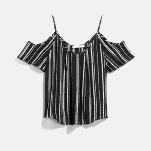 Lush Markey Cold Shoulder Blouse